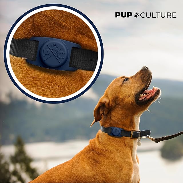 Foto 2 de 7 de Pup Culture AirTag - Collar para Perro - Soporte Duradero y Protector