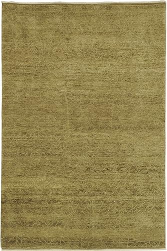 Martha Stewart Collection by SAFAVIEH Orchard MSR6342B - Alfombra de lana de follaje para sala de estar, comedor y dormitorio, 9 x 12 pies