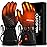 Heated Gloves for Men Women 7.4V Battery 22.2WH Rechargeable Heated Ski Gloves Touchscreen Waterproof Electric Heated Fishing Gloves for Winter Work Skiing Raynaud Riding(Black,L)