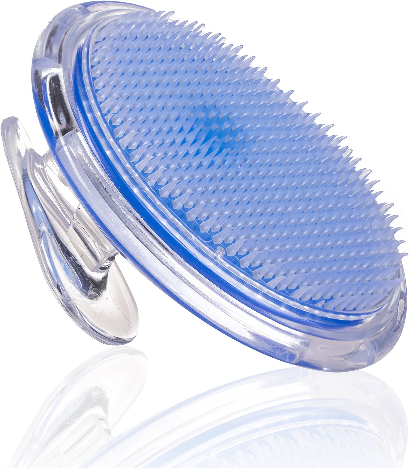 Exfoliating Brush - Bikini Line Exfoliator - Ingrown Hair Exfoliator for Men and Women - Body Brush for Legs Armpit and Ingrown Hair Treatment - Eliminate Razor Bumps, Shaving Irritation - by SanDine