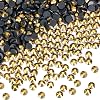 5760Pcs SS6 Light Blue Hotfix Rhinestones Crystal Glass Gems for Clothes Fabric Shirts Tumblers Glitter Decoration Flat Back Round (2MM Bulk)