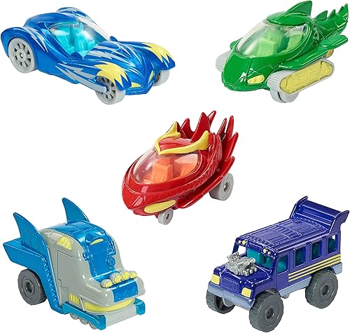 PJ Masks Vehículos fundidos a presión 5 vehículos de Just Play