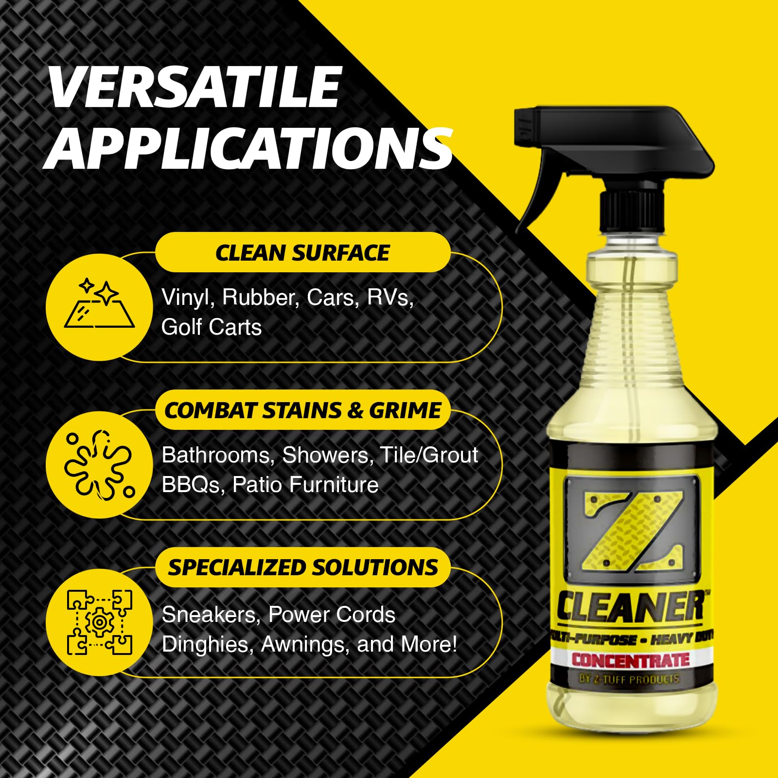 衛生日用品 TOFO Amazon.com: Z-TUFF PRODUCTS Cleaner for Vinyl Dirt & Grime. Heavy