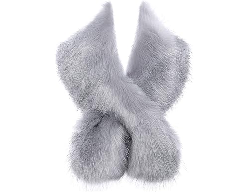 Best 10 Elegant Gray Fur Coats For Women In 2024