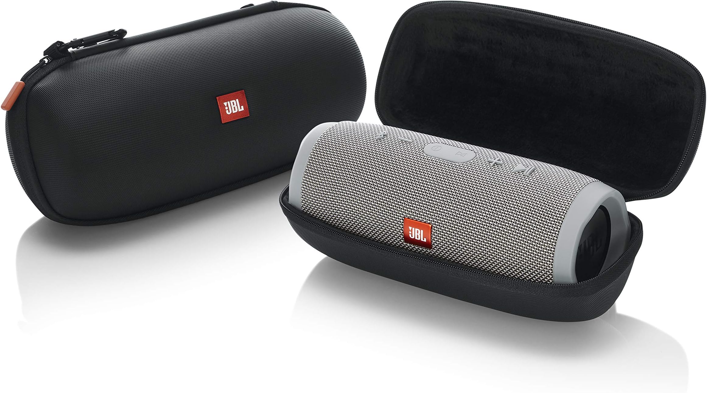 JBL Lifestyle Carry Case for Charge 3 Bluetooth Portable Speaker; Rugged EVA Shell with Weather Resistant Zippered Seal and Carabiner Style Clip (JBL-CHARGE3-CASE)