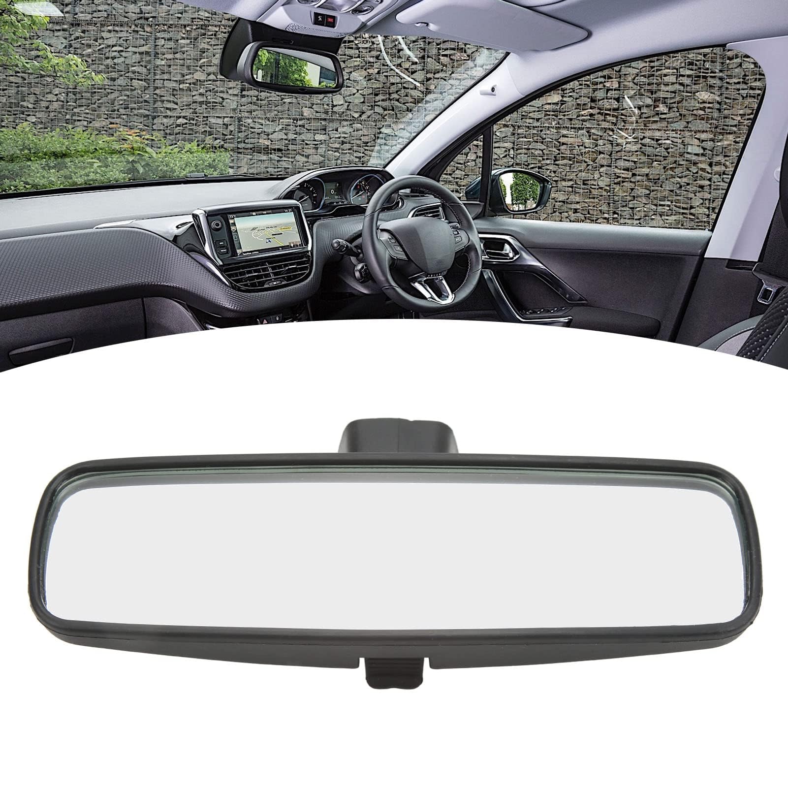 Headerbs Specchietto Retrovisore, 8154AK Sostituzione Specchietto Retrovisore Interno Auto per 2008 3008 308 308S 408 508 C3 C4L C5