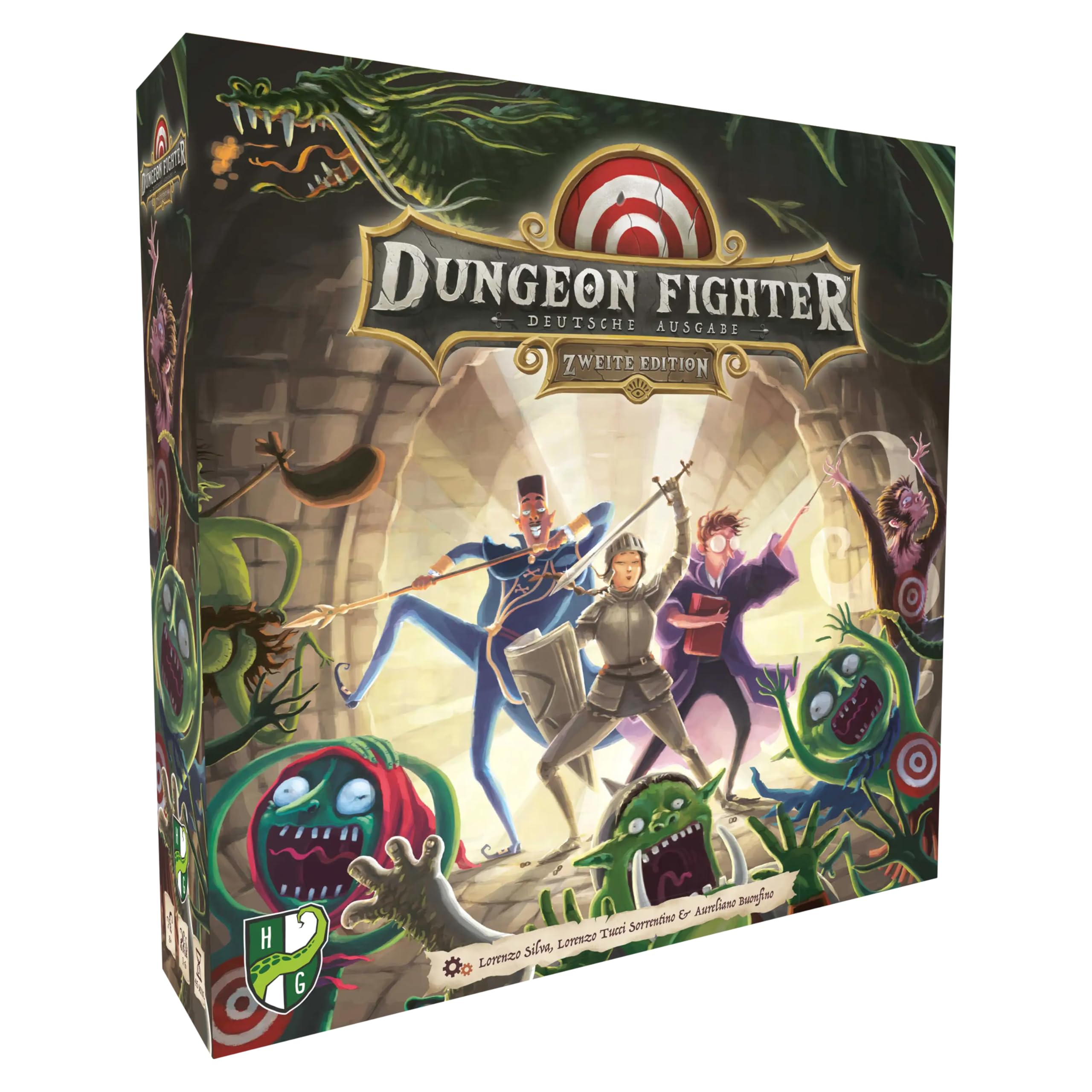 Dungeon Fighter (2nd Edition) -Horrible Guild - Gioco da tavolo tedesco per 1-6 persone - a partire dai 14 anni