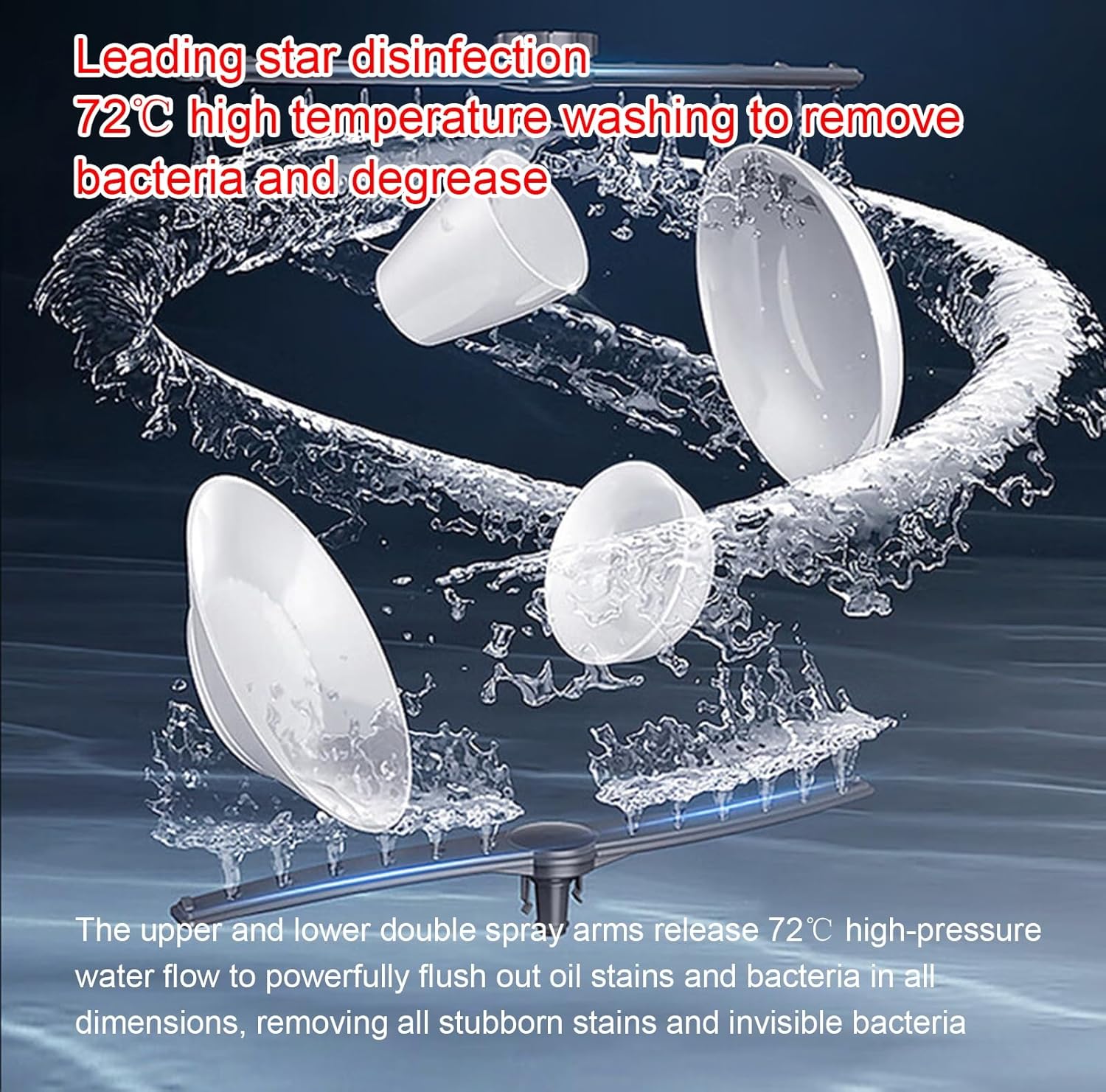 Multifunctional Integrated Sink Dishwasher Combo, Built-in Kitchen Dishwasher, 13 Place Settings Capacity, 900mm Wide (H800 x W900 x D600mm)