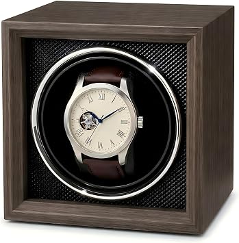 Single Watch Winder with Quiet Motor for Rolex and Other Automatic Watches