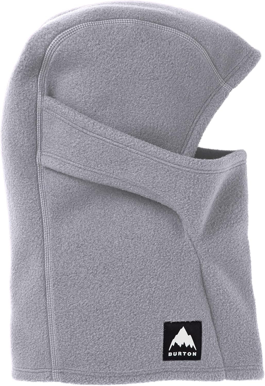 Burton Ember Fleece Balaclava Face Mask, Gray Heather, One Size
