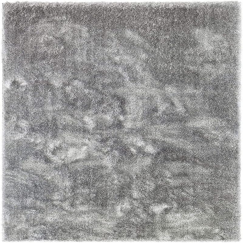 Image of Carpet for Living Room 5X7 FEET Modern Soft Shaggy Carpet Thick, Fluffy & 2 inch Pile Shag Rug for Your Kids Room, Bedroom & Livingroom (Silver Grey)