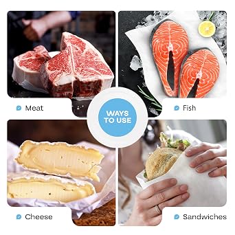 Freezer Paper Roll 18 x 1800 (150 feet) - USA-made White Paper for Freezing Food - Freezer Material with Special Coating for Meat & Fish - Strong Barrier Against Air and Moisture by IDL Packaging