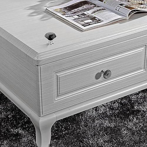 Miniatura 4 de Akstore 6 pomos de cristal para gabinetes de 1.18 pulgadas (1.181 in) con forma de diamante, para cajones de cocina, aparador, armario, tiradores