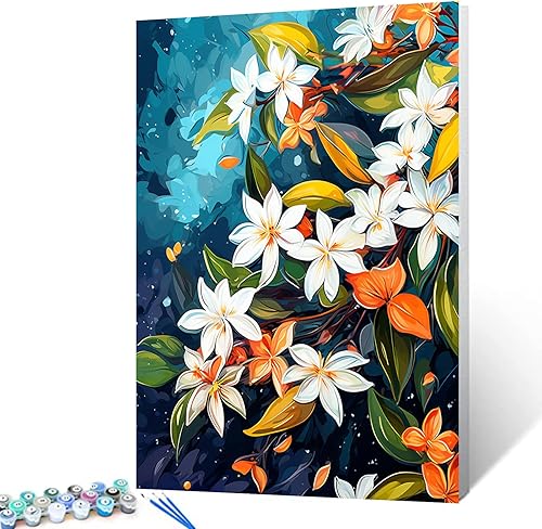 Miniatura 9 de Graffiti Romantic Rose - Pintura por números para adultos, flores americanas, pintura al óleo digital, pintura acrílica, símbolos de amor, lienzo