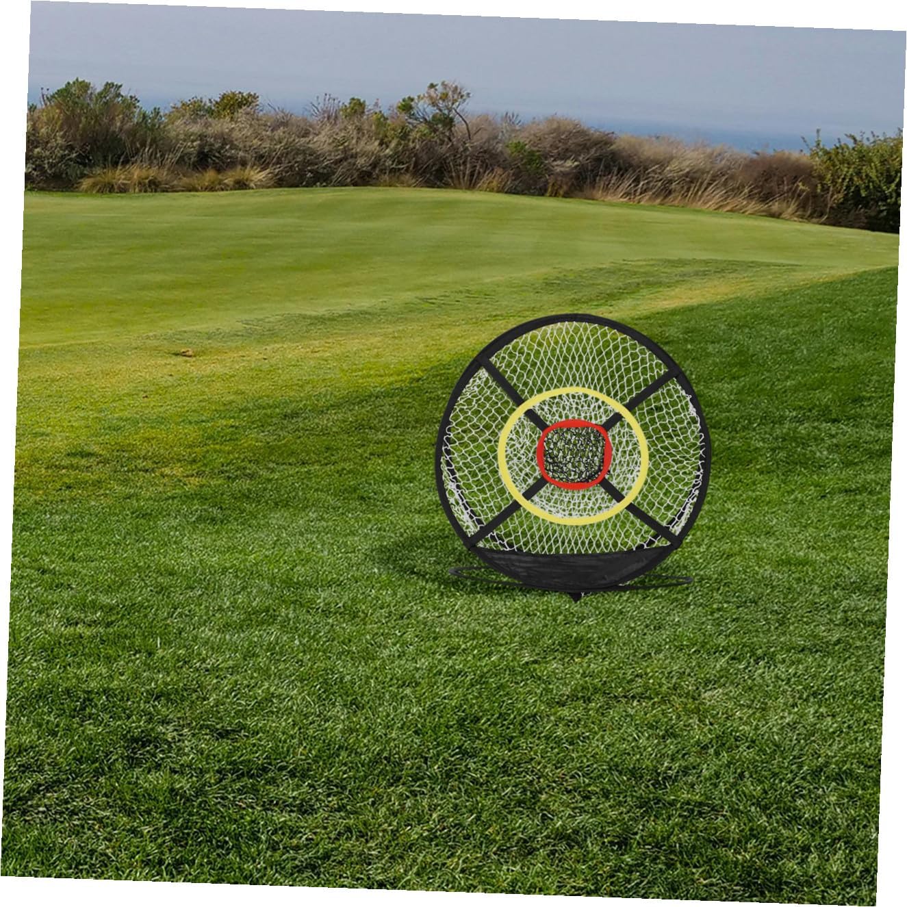Yardwe Golf Chipping Net with Folding Bag Durable Golf Hitting Training Net for Home Outdoor Use for Chipping Practice Versatile Training Needs
