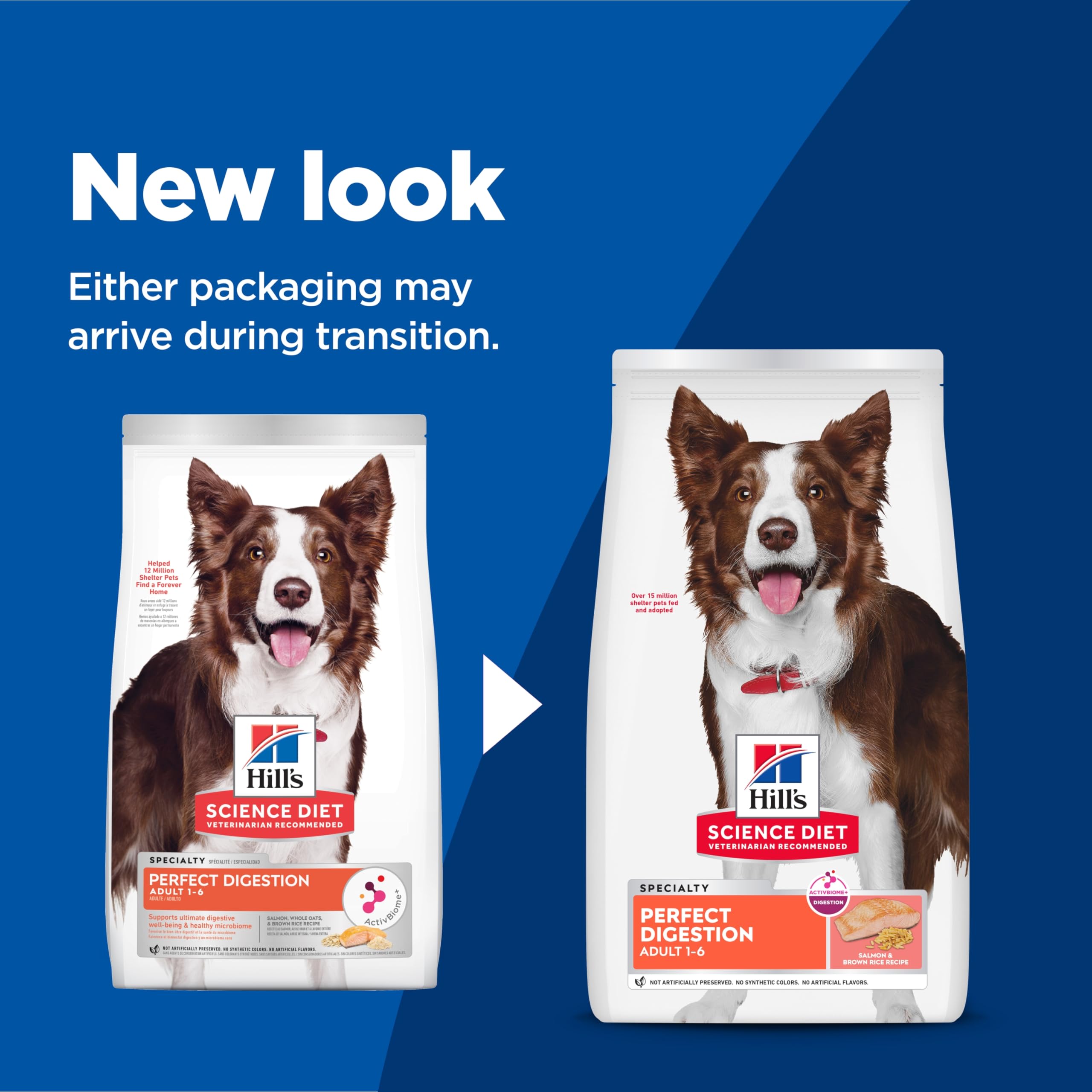 Hill's Science Diet Adult Dog Food for Healthy Digestion.