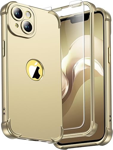 Miniatura 15 de ORETECH Funda para iPhone 13, con [2 protectores de pantalla] [prueba de caídas de grado militar de 15 pies] [protección de cámara] cuerpo completo