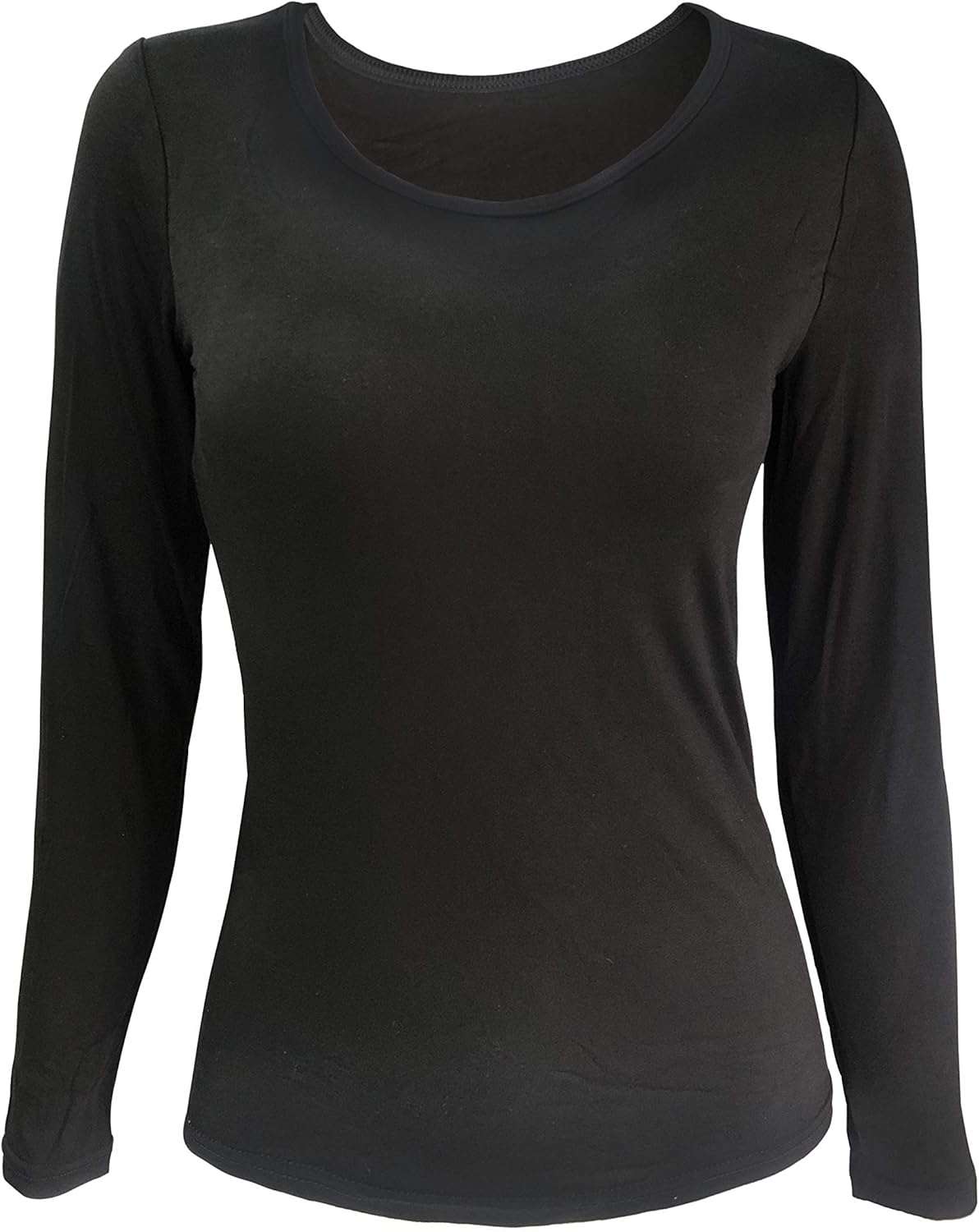 Long sleeve shirt with built in bra Clearance
