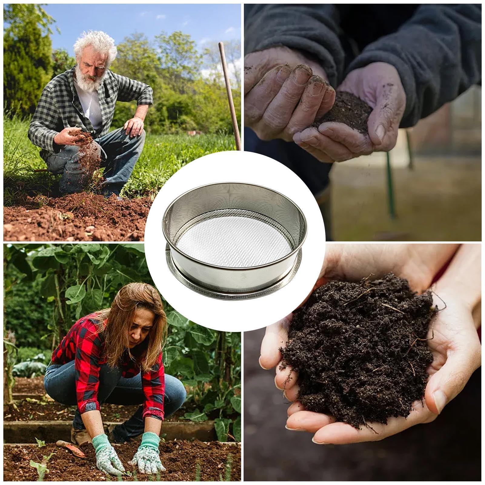 Setaccio In Acciaio Inox Per Farina E Polveri - Diametro 40