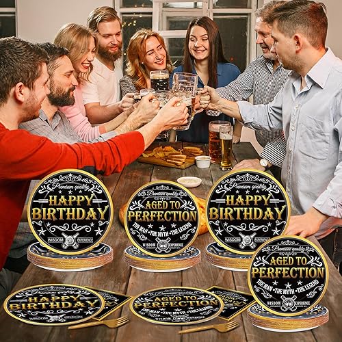 Miniatura 115 de Juego de 96 platos de fiesta de avión, servilletas, vajilla de avión, suministros para fiesta de cumpleaños, vajilla de papel desechable