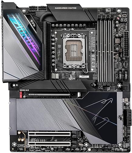 Miniatura 2 de GIGABYTE Z790 AORUS Master X (LGA 1700Intel Z790 XEATXDDR55* M.2PCIe 5.0USB 3.2 Tipo-CWi-Fi 7LAN de 10GbEQ-Flash PlusEZ-Latch PlusPlaca madre)