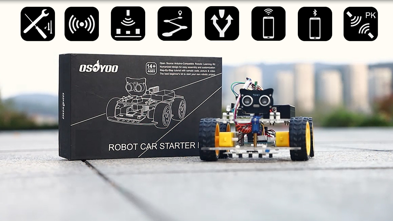 Amazon.com: OSOYOO Robot Car Starter Kit for R3 | STEM Remote
