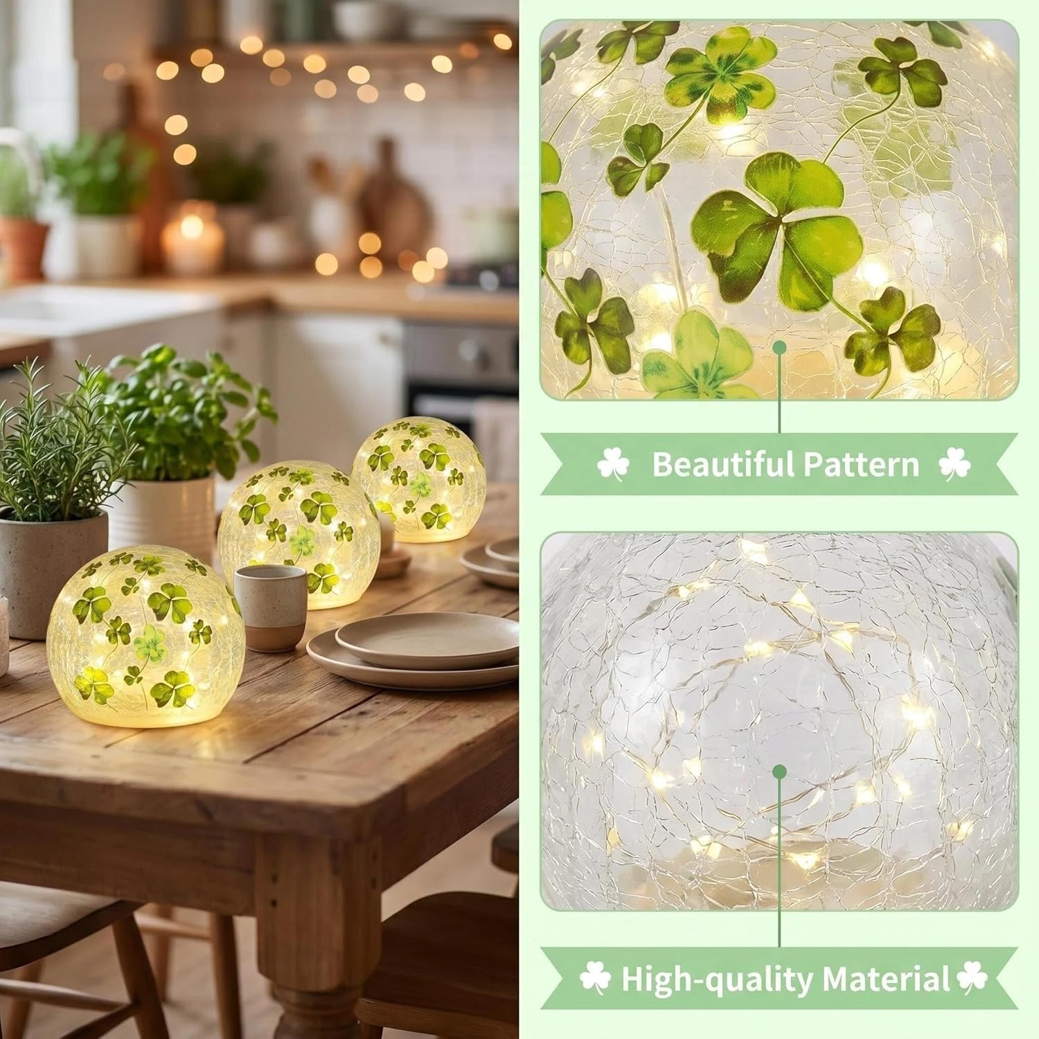 Portable Night Light,nightstand Lamps Set of 2,Battery Operated lamp for Nursery, Baby, Kids and Adults(2pcs,3.93Inch,Green)