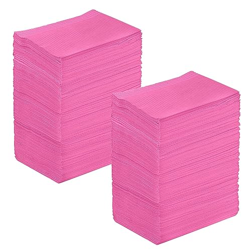 Miniatura 24 de JMU 50 Piezas Baberos Dentales, Baberos Dentales Desechables de 3 Capas Impermeables para Pacientes Cubiertas de Bandeja 13" x 18" Verde Verde,Negro