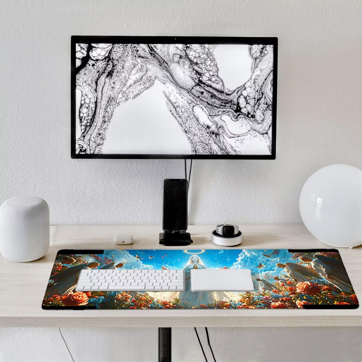 Podkładka pod mysz do gier, 1400 x 600 mm XXL Podkładka pod mysz do gier, duża, antypoślizgowa wodoodporna, rozszerzona długa podkładka pod mysz do klawiatury XXL, akcesoria biurowe, do gier