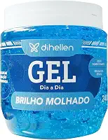 Di Hellen Cosméticos Gel Brilho Molhado Dia A Dia Sem Álcool Azul