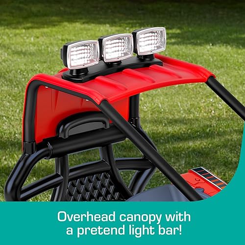 Miniatura 3 de Power Wheels Baja Trailster - Juguete de montar a batería, simulación de dunas, tracción multiterreno, juguete preescolar, asientos 2, a partir de 3