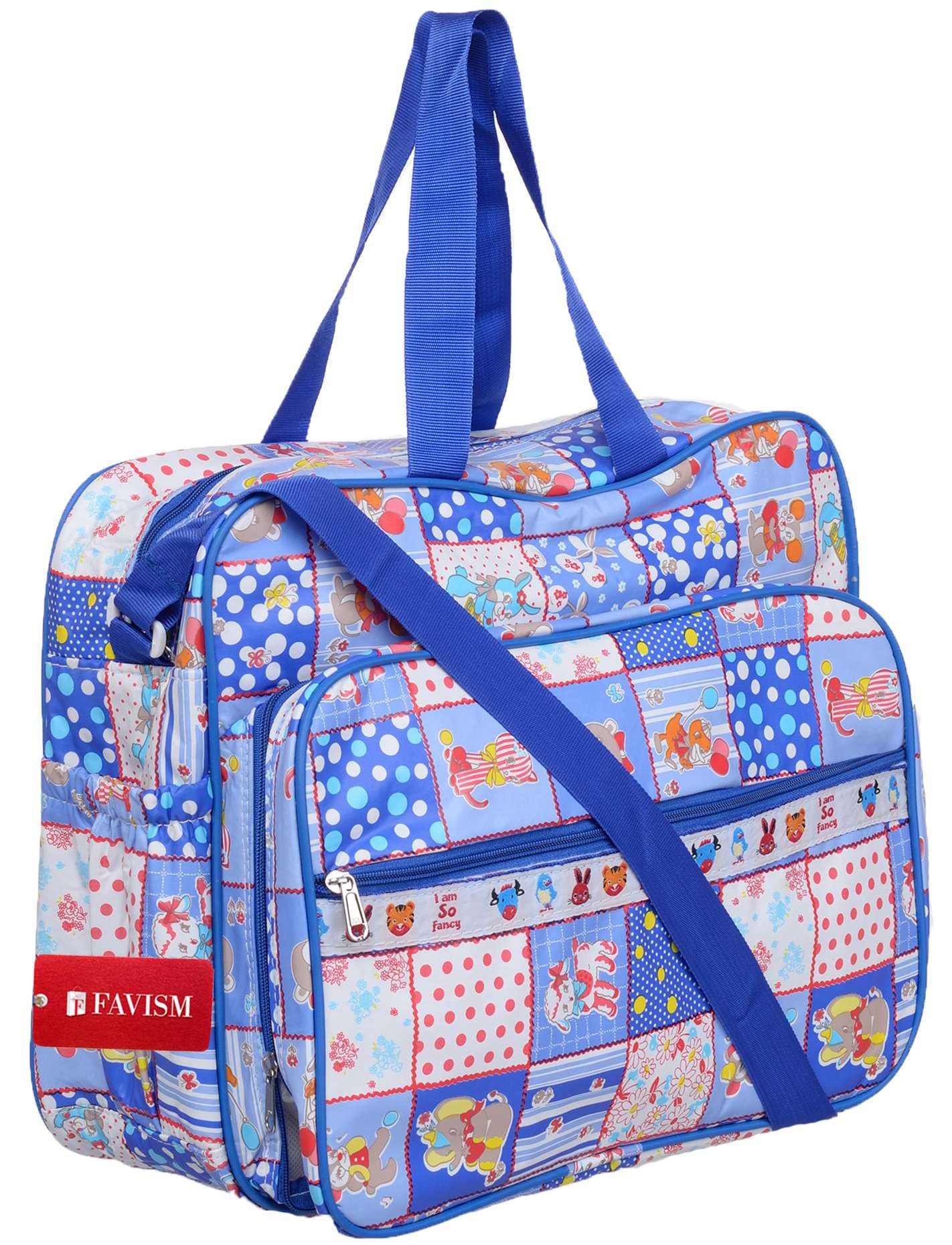 ANNAPURNA SALES Women Baby Diaper Bag For Mother And Baby (Blue)