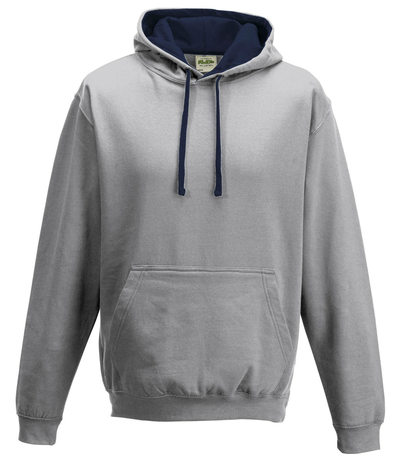 Just Hoods Varsity Hooded Sweatshirt - Multicolour - XXX-Large