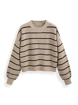 トップス CROPPED KNIT PULLOVER 38 81681xF4lvL._SY350_QL65_.jpg