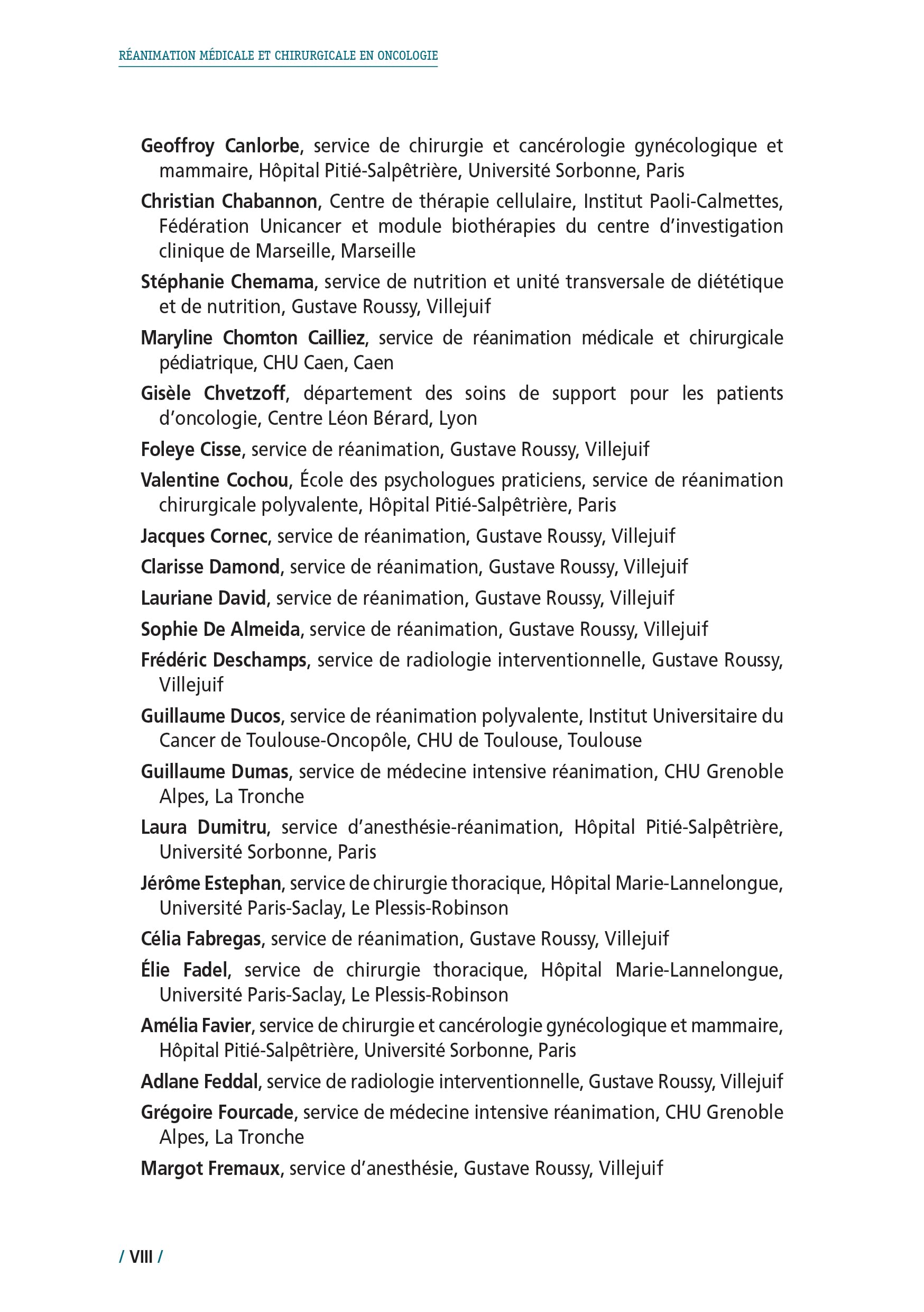Réanimation médicale et chirurgicale en oncologie: 36 Protocoles actualisés