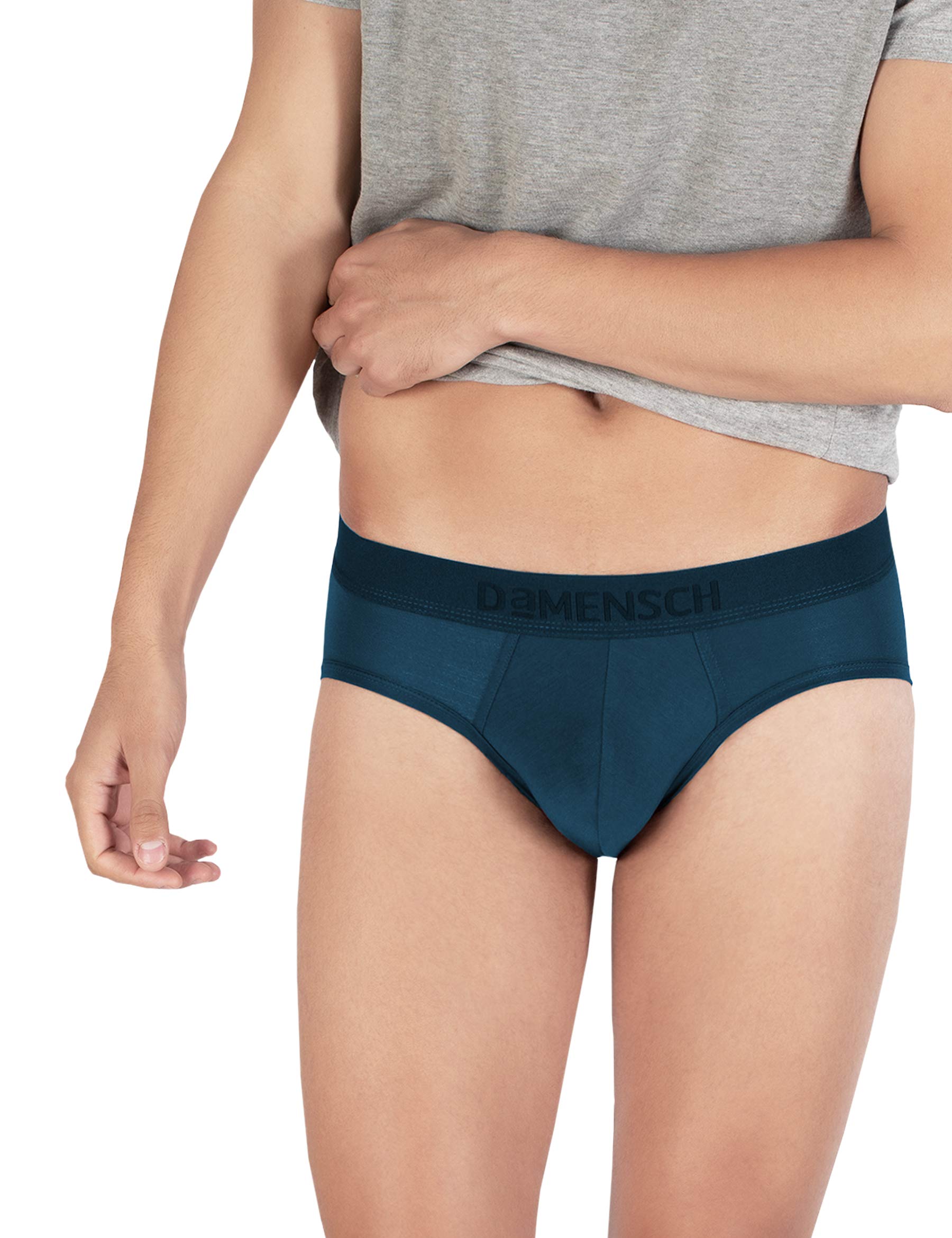 DAMENSCH Men’s DEO-Soft Deodorizing Brief-Opal Blue
