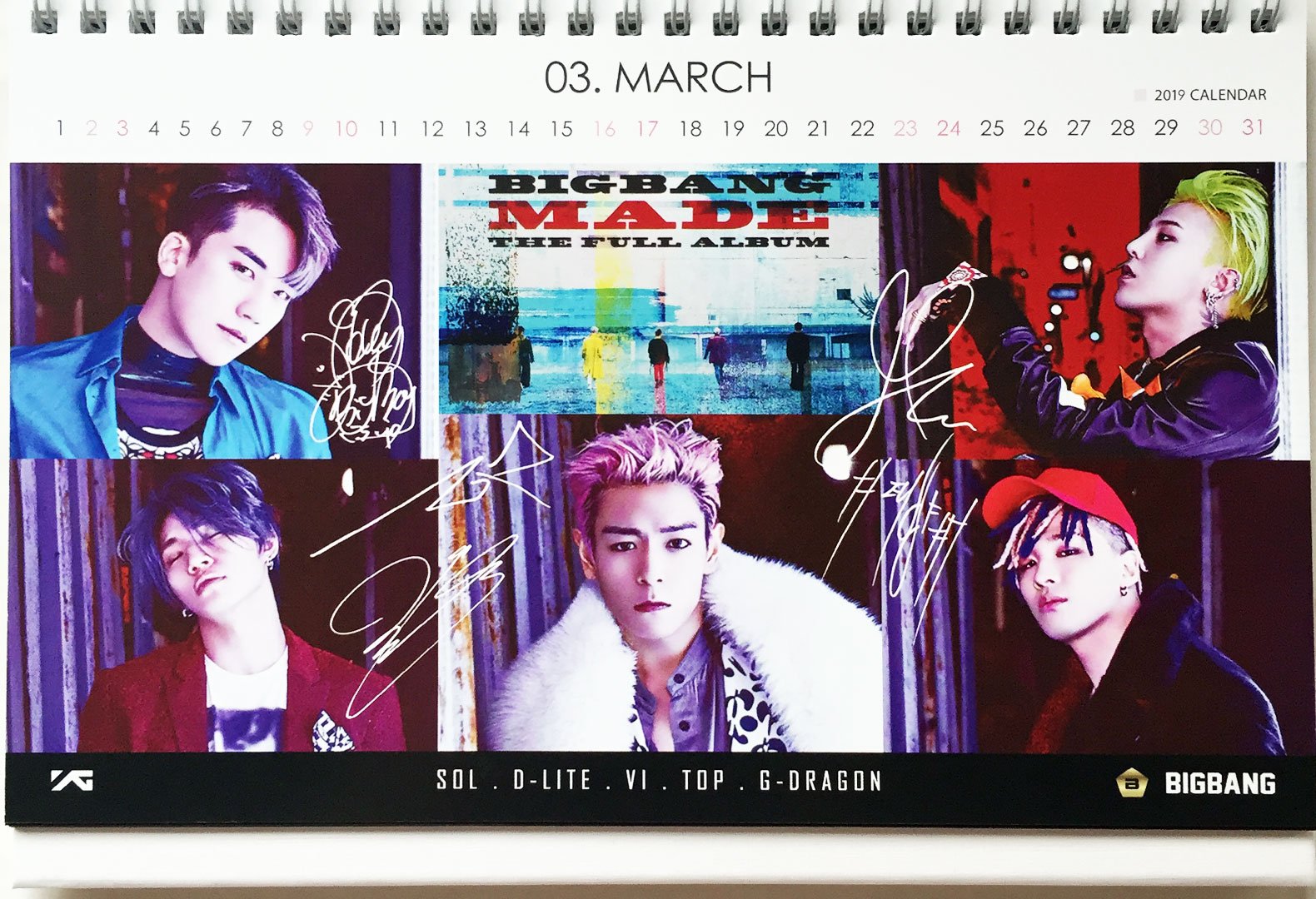BIGBANG カレンダー BIGBANG - BIG BANG スンゴロクカレンダーの通販 by リティ's