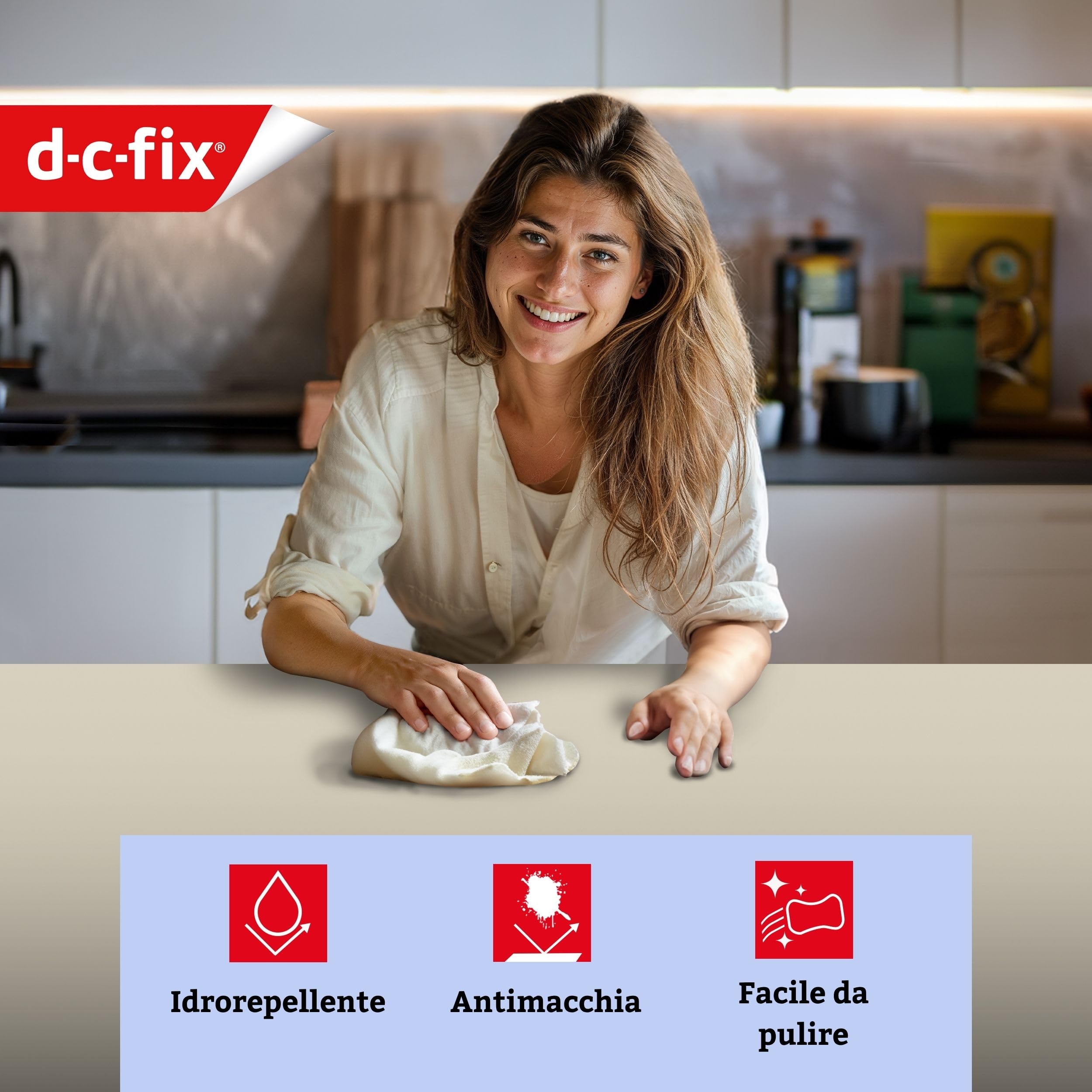 Tovaglia cerata antimacchia per tavolo da pranzo e cucina. Protezione in PVC lucido grigio, 300 microns, 140 x220 cm. Impermeabile e antiurto. | Leroy Merlin