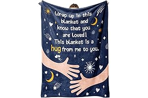 You Are Loved Blanket: Warm and Inspirational Comfort Gift for Healing and Support