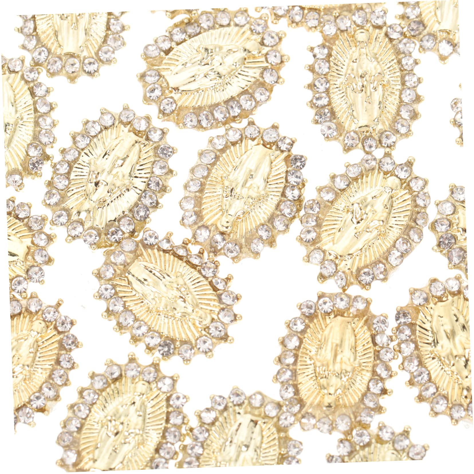 VICASKY 5 set Gioielli Con Diamanti Per Unghie Ciondoli Per Unghie Decorazioni Strass Per Unghie Accessori Nail Art Unghie Carine Punte Per Unghie Accessori Per 20 pezzi * 5