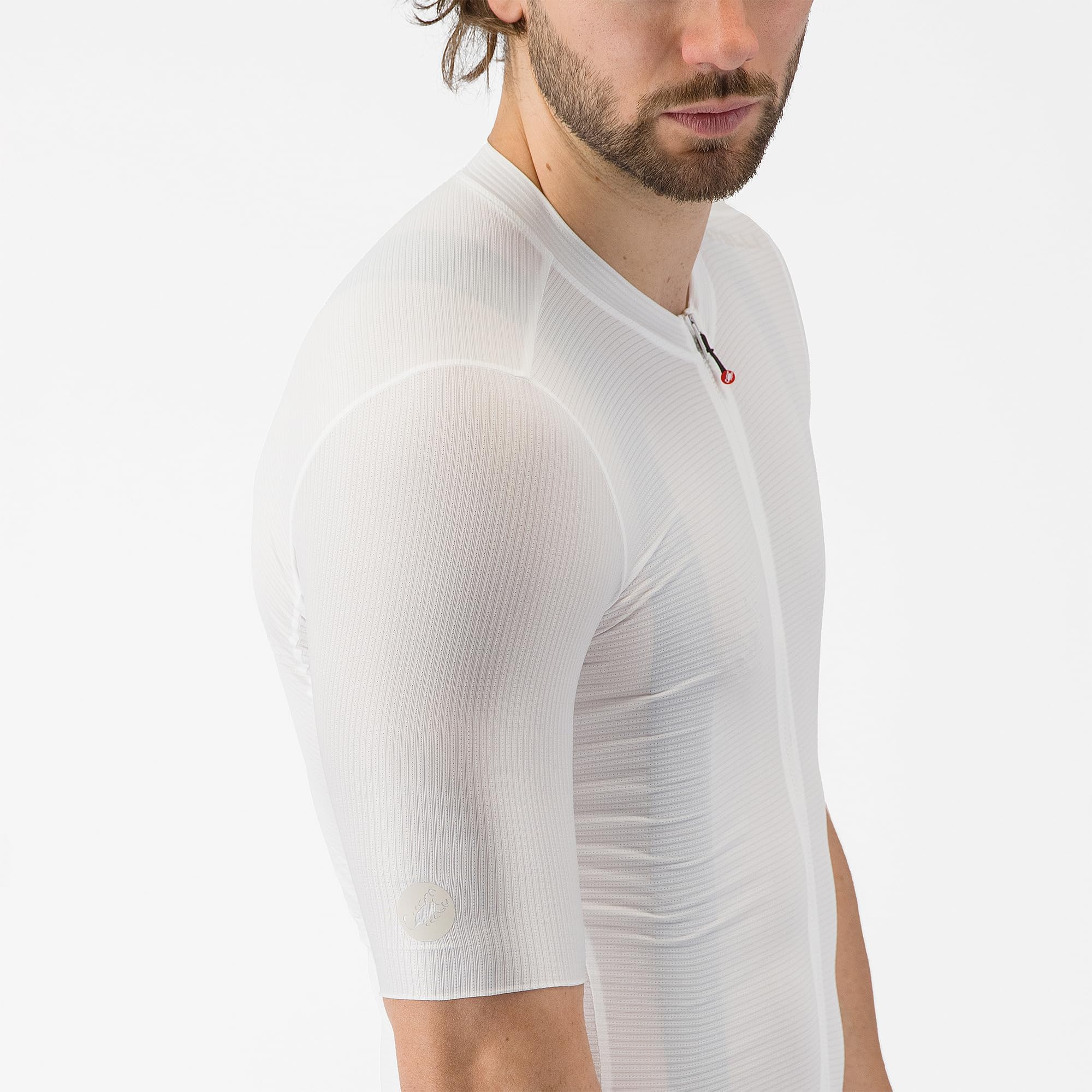 CASTELLI Espresso 2 Jersey da uomo, UPF 30 Performance Cycling Jersey per allenamento con clima caldo, lunghe passeggiate e uso quotidiano su strada