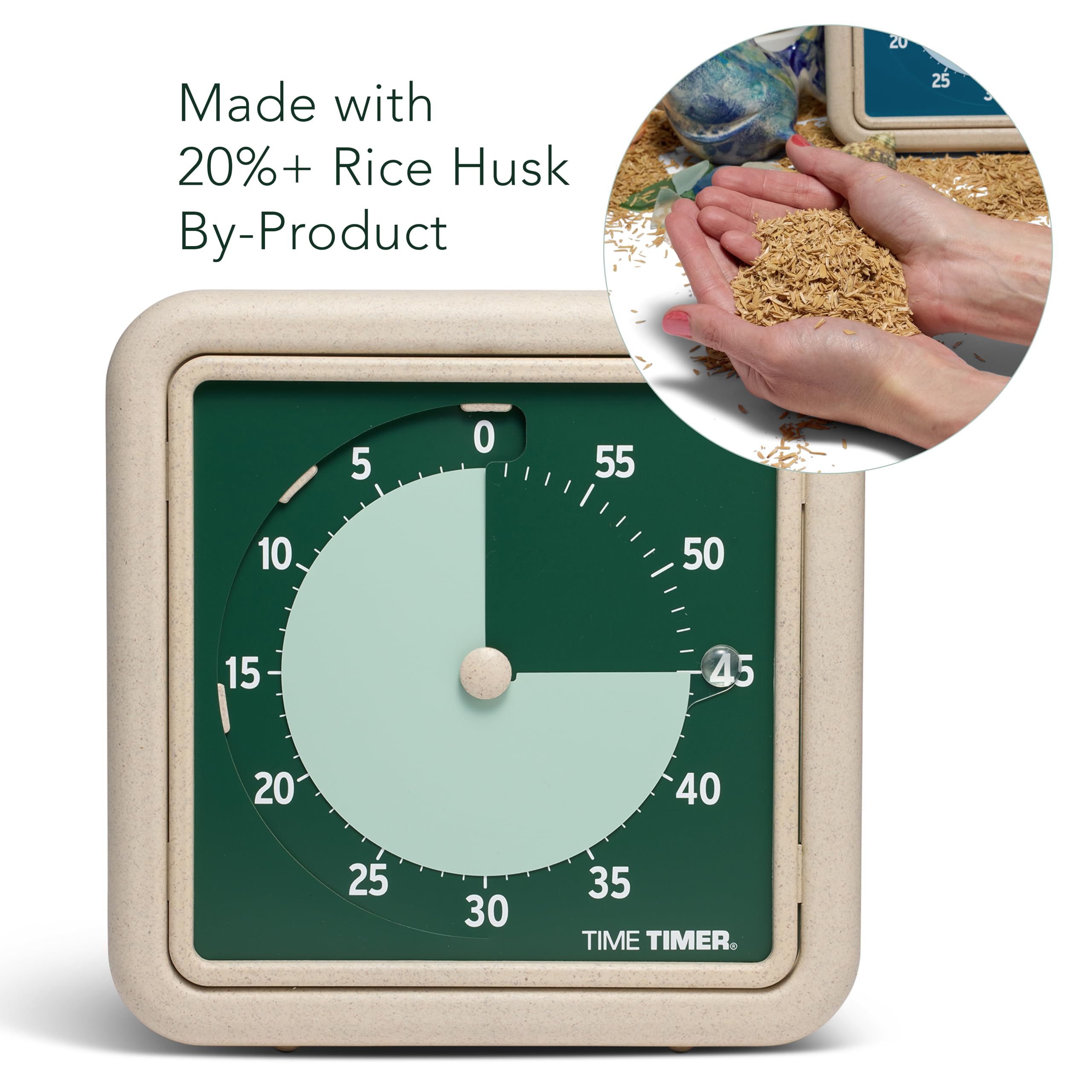 Amazon.co.jp: TIME TIMER RETRO Eco Edition 19cm 60分タイム