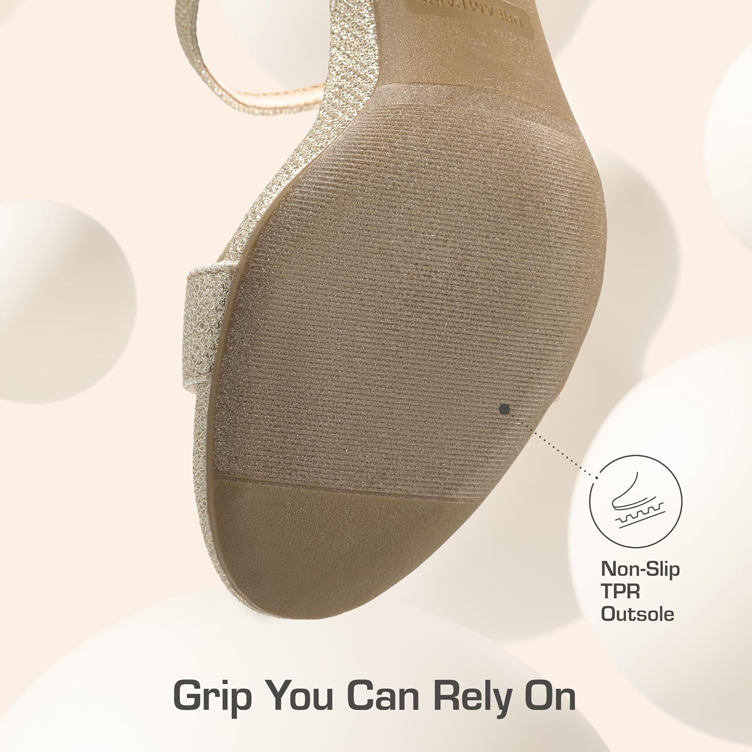 DREAM PAIRS Women's Chunky Heels Block Round Open Toe Ankle Strap Heel Fashion Wedding Party Comfort Dress Sandals Shoes