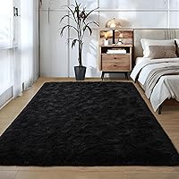 Vista 15 de Foxmas Alfombra Runner Suave para Dormitorio y Sala de Estar, 2x6 Pies Alfombras de Área Esponjosas Shag Alfombra de Cabecera para Habitación