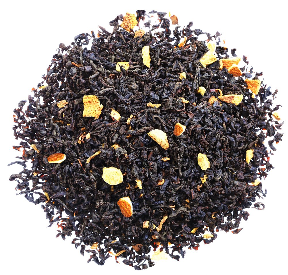 Chinese Tea Culture MarketSpice Tea - Sweet Black Tea, No sugar added, Christmas Feeling, Aromatic in Flavor, the taste of spicy cinnamon vacates the middle note, delicious to enjoy hot or iced, Loose Leaf Tea - 8oz