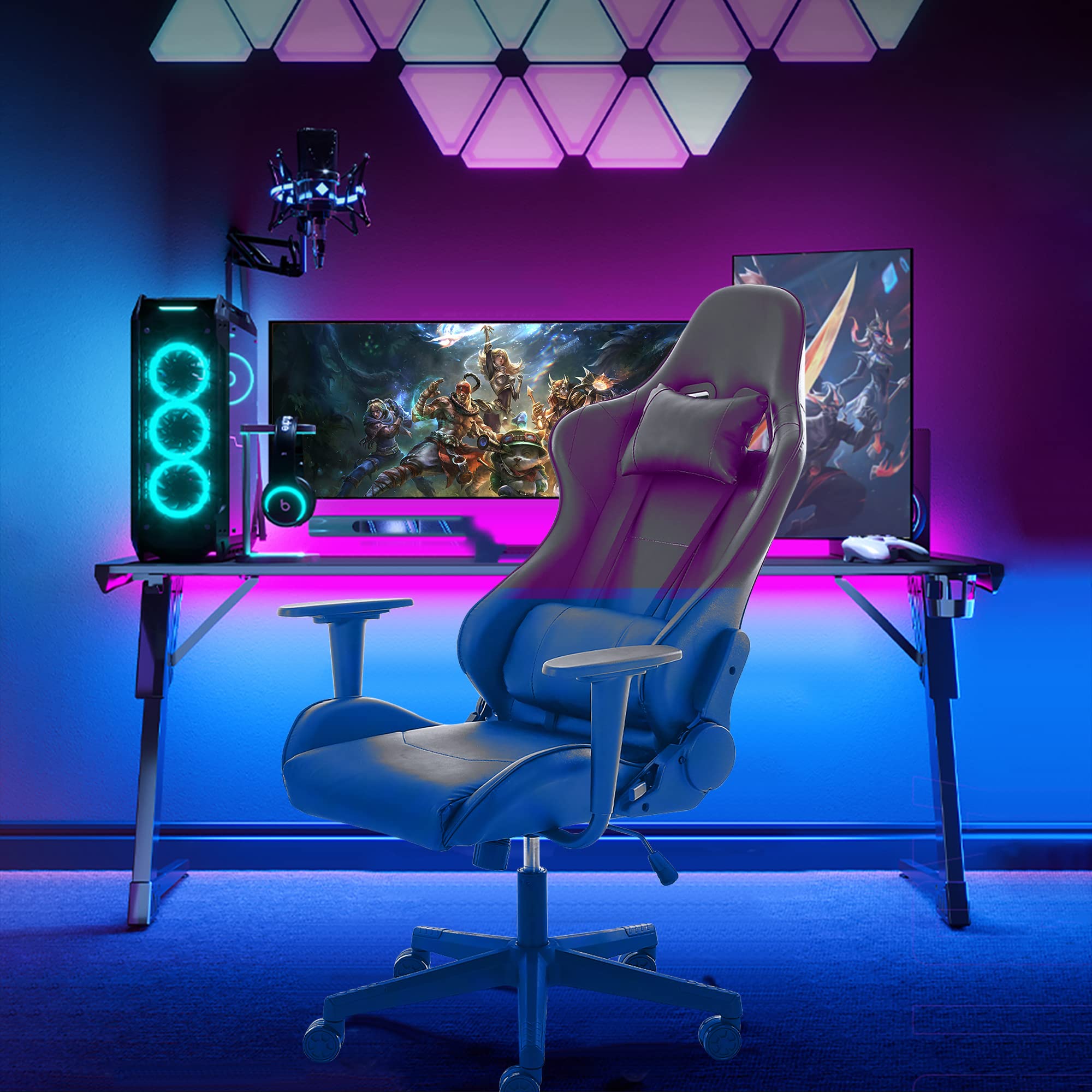 Buy anjsindra Gaming Chair Racing Office Chair High Back Computer Game