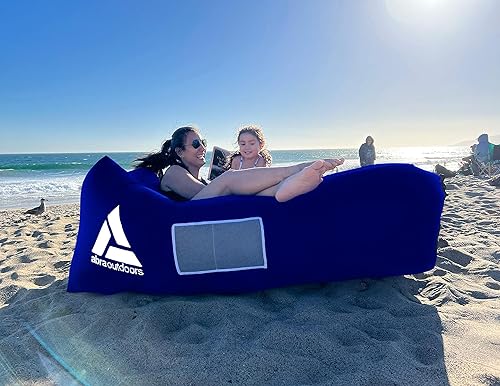 Miniatura 4 de abra Outdoors Inflatable Couch - Cool Inflatable Lounger Air Couch for Camping, Hiking Beach &Outdoor. Portable Durable & Sturdy Inflatable Sofa