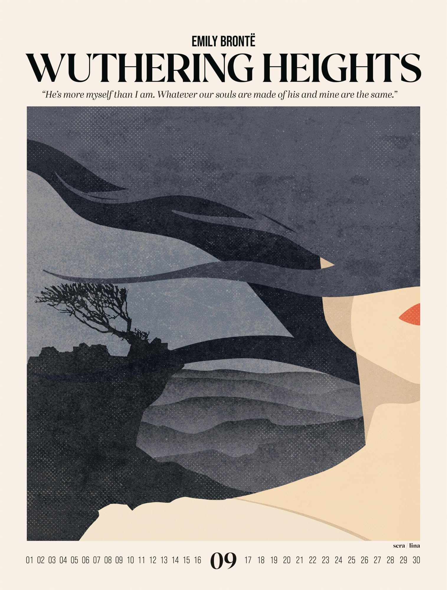 Book Art Plakate-Kalender 2027 | Illustrierte Klassiker der Weltliteratur: Geschmackvoller Retro-Kalender im großen Hochformat (50x66 cm) | Bookish