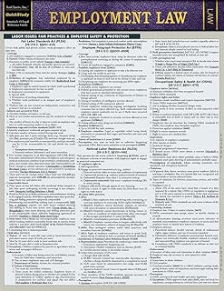 Employment Law: a Quickstudy Laminated Law Reference