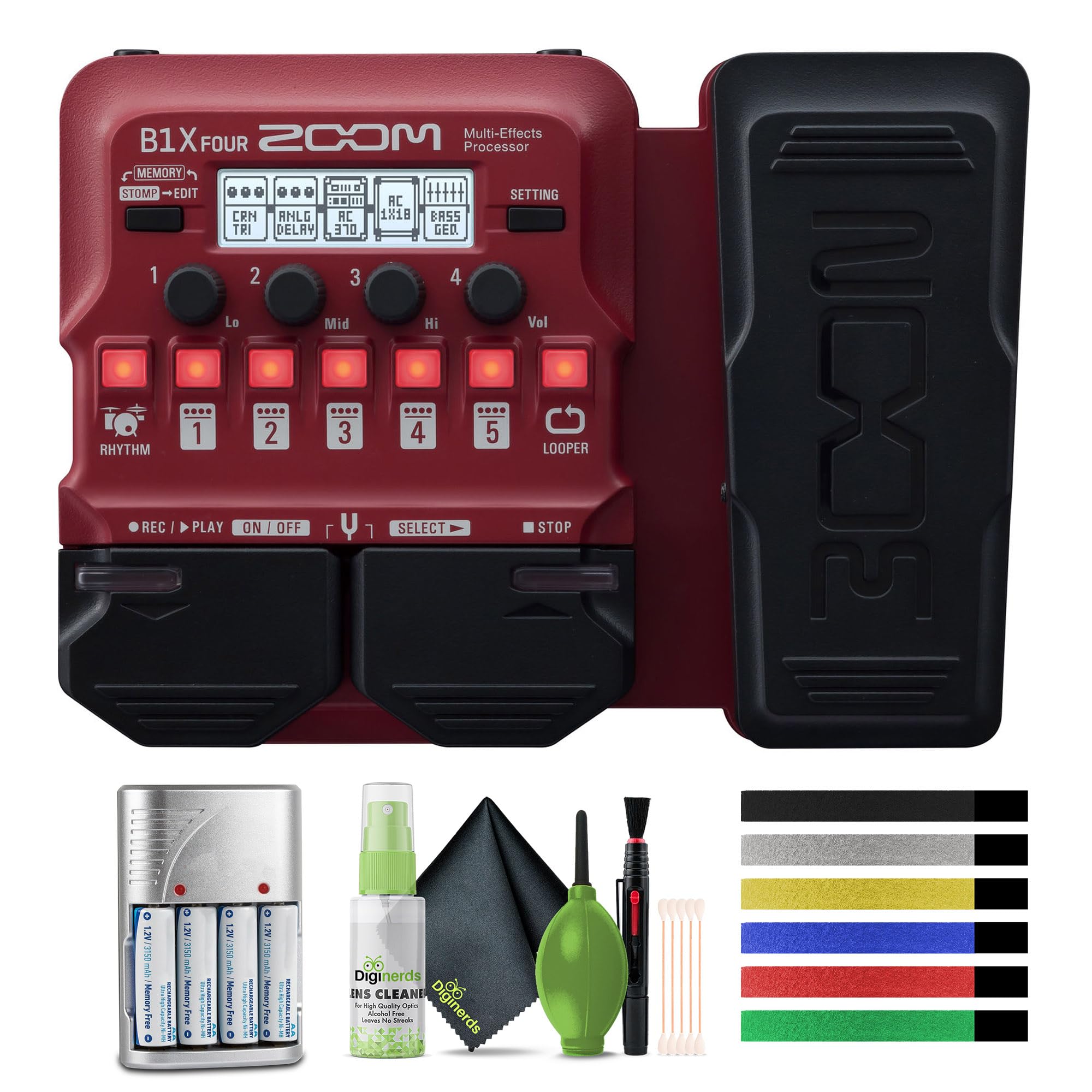 Amazon.com: Zoom B1X Four Bass Multi-Effects Processor with